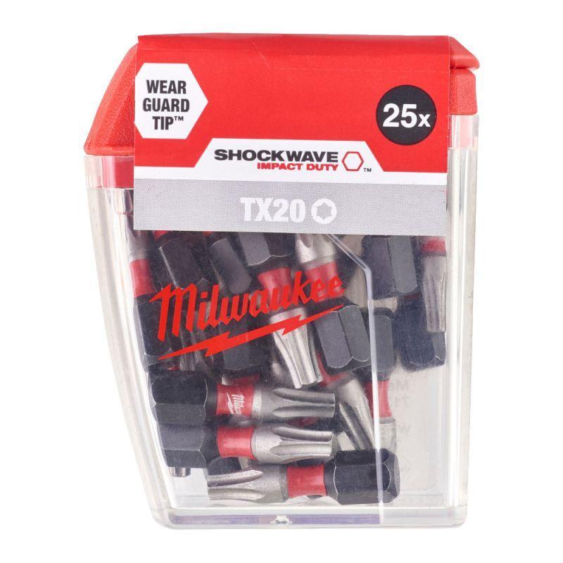 4932430875 - Bit udarowy Shockwave Impact Duty do śrub Torx, TX20 x 25 mm (25 szt.) 4932430875 - Bit udarowy Shockwave Impact Duty do śrub Torx, TX20 x 25 mm (25 szt.)