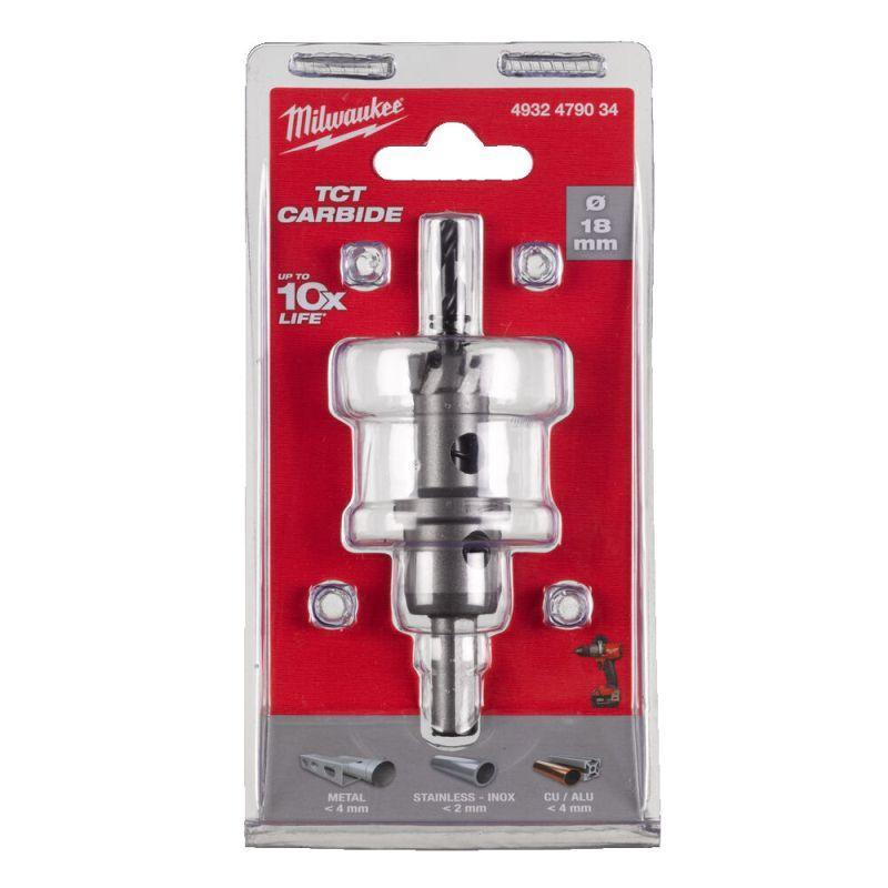 4932479034 - Otwornica TCT z zębami z węglika spiekanego 18 mm 4932479034 - Otwornica TCT z zębami z węglika spiekanego 18 mm