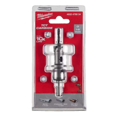 4932479034 - Otwornica TCT z zębami z węglika spiekanego 18 mm