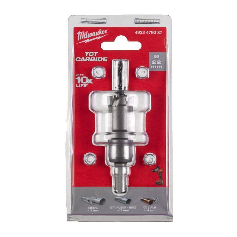 4932479037 - Otwornica TCT z zębami z węglika spiekanego 22 mm 4932479037 - Otwornica TCT z zębami z węglika spiekanego 22 mm
