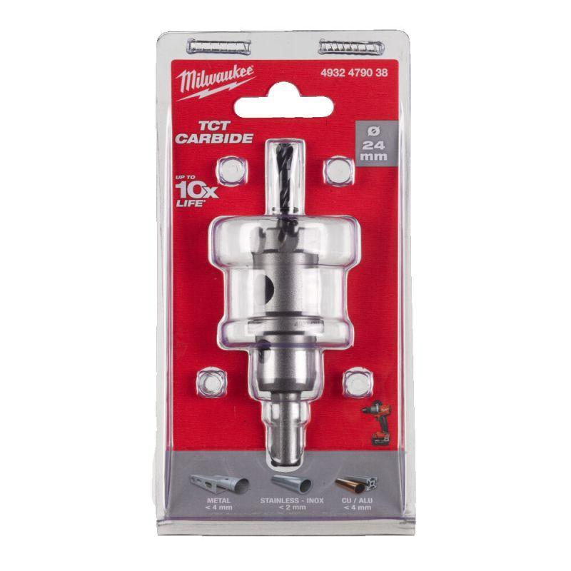 4932479038 - Otwornica TCT z zębami z węglika spiekanego 24 mm 4932479038 - Otwornica TCT z zębami z węglika spiekanego 24 mm