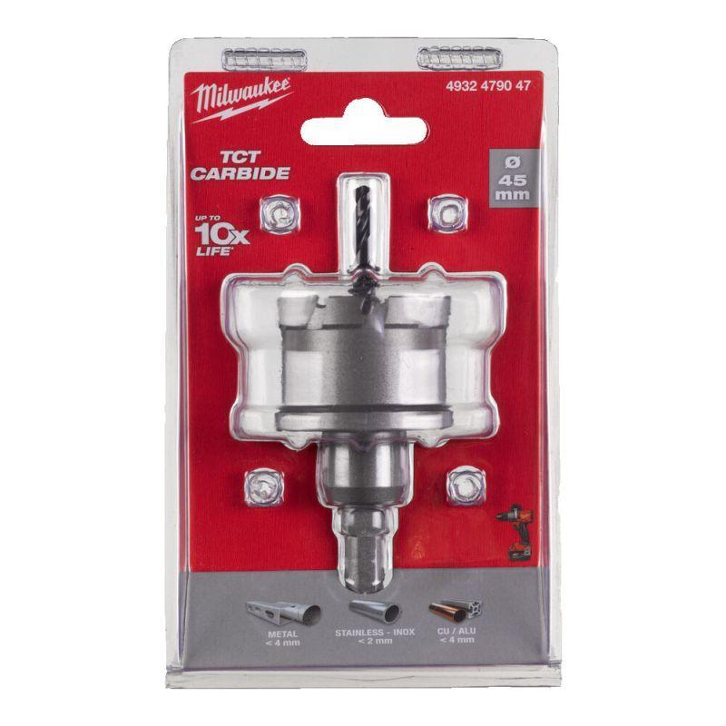 4932479047 - Otwornica TCT z zębami z węglika spiekanego 45 mm 4932479047 - Otwornica TCT z zębami z węglika spiekanego 45 mm