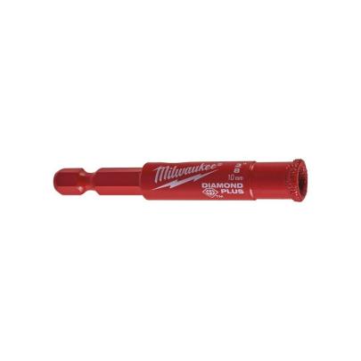 4932479234 - Wiertło diamentowe do wiercenia na mokro/sucho, Hex Diamond Plus, 10 mm (2 szt.)