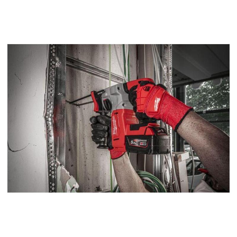 M18 BLH-502X - Młot SDS-Plus 18 V, 5.0 Ah, w walizce, z 2 akumulatorami i ładowarką