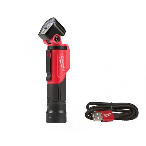 L4 PWL-301 - Rotating work lamp 500 lm, 4 V, 3.0 Ah, with USB charging