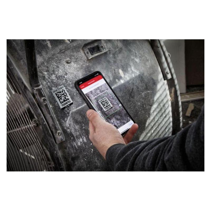 4932480562 - Etykieta z kodem QR do powierzchni metalowych AIDTLM, duża (25 szt.)