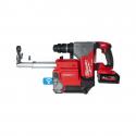 M18 ONEFHXDEL-552C - 4-mode 26 mm SDS-Plus hammer ONE-KEY™ and with dedicated dust extractor 18 V, 5.5 Ah, FUEL™, 4933478506