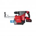 M18 ONEFHPXDEL-552C - High performance SDS-Plus hammer with dedicated dust extractor 18 V, FUEL™, ONE-KEY™, 2 x 5.5 Ah + charger