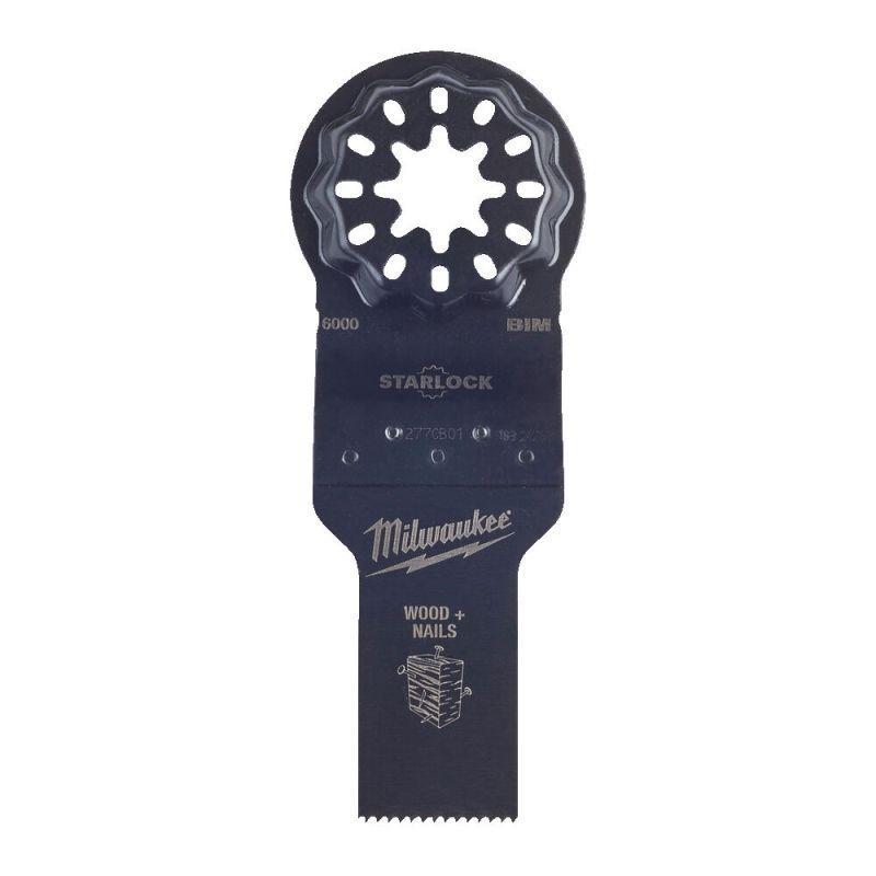 48906000 - Brzeszczot bimetalowy do Multitoola do cięcia wgłębnego metalu z gwoździami, 35 mm (1 szt.) 48906000 - Brzeszczot bimetalowy do Multitoola do cięcia wgłębnego metalu z gwoździami, 35 mm (1 szt.)