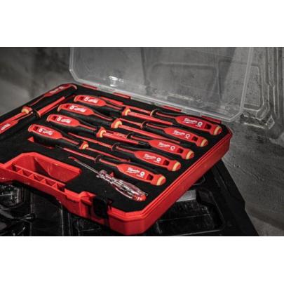 4932479095 - Zestaw wkrętaków izolowanych VDE + próbnik napięcia - 12 szt.