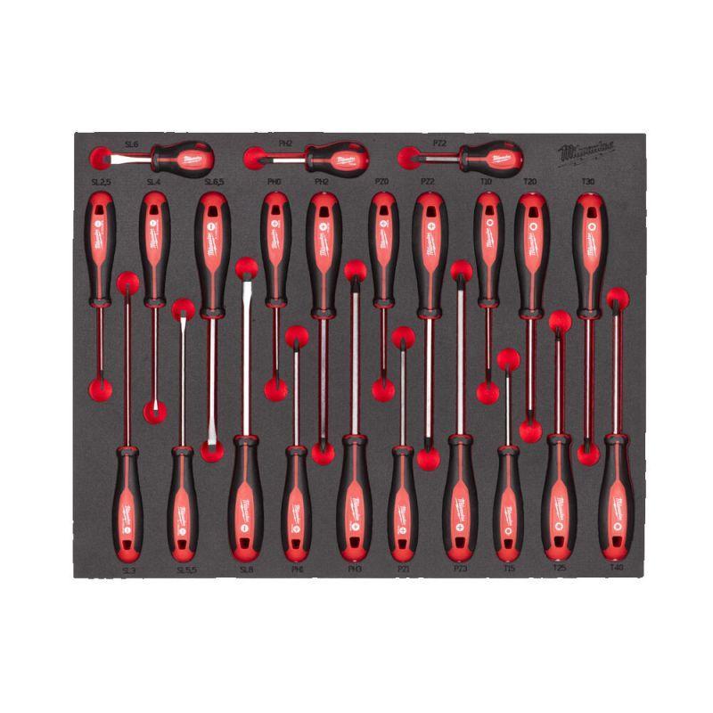 4932479830 - Moduł wkrętaków do śrub z rowkiem, Phillips, Pozidriv i Torx, 2,5 - 8 mm, PH0 - PH3, PZ0 - PZ3, T10 - T40 (23 szt.) 4932479830 - Moduł wkrętaków do śrub z rowkiem, Phillips, Pozidriv i Torx, 2,5 - 8 mm, PH0 - PH3, PZ0 - PZ3, T10 - T40 (23 szt.)