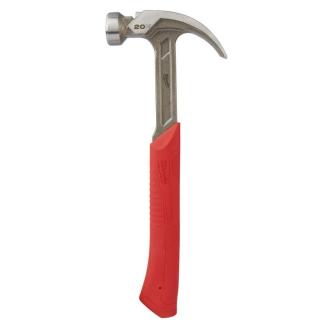 4932478654 - Młotek ciesielski z trzonkiem stalowym, pazur prosty, 0,57 kg