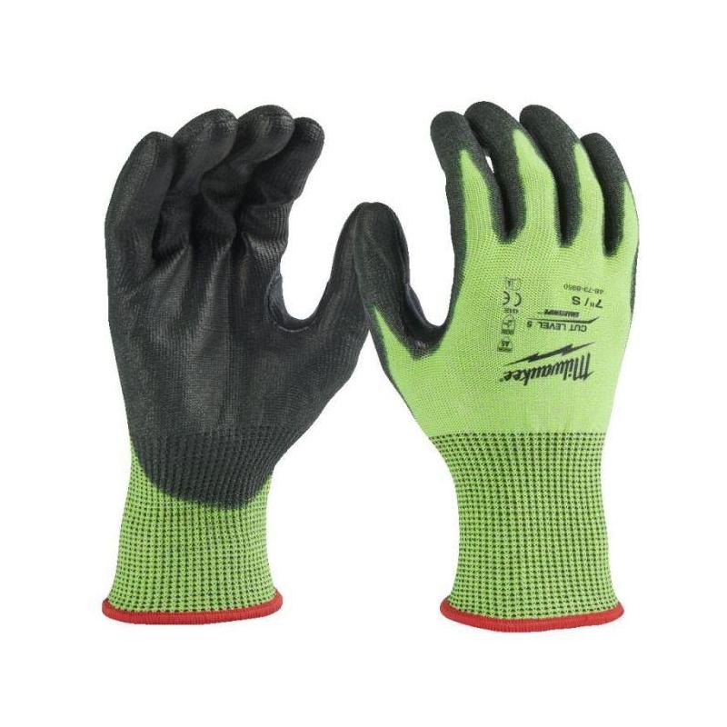 4932479934 - Rękawice odporne na przecięcia, odblaskowe, poziom ochrony 5/E, rozmiar XL/10