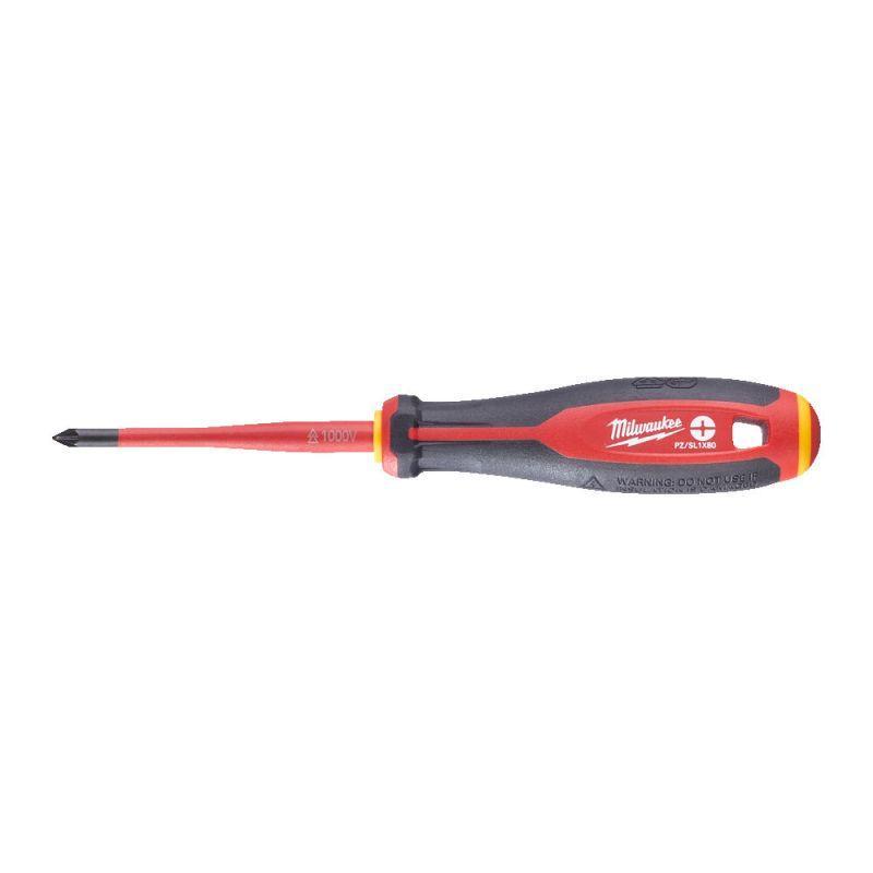 4932478735 - Wkrętak izolowany VDE Pozidriv/płaski, PZ/SL1 x 80 mm 4932478735 - Wkrętak izolowany VDE Pozidriv/płaski, PZ/SL1 x 80 mm