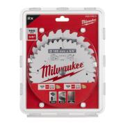 4932479837 - Set of saw blades for wood 165 x 15.87 mm, 24 i 40 teeth (2 pcs.)