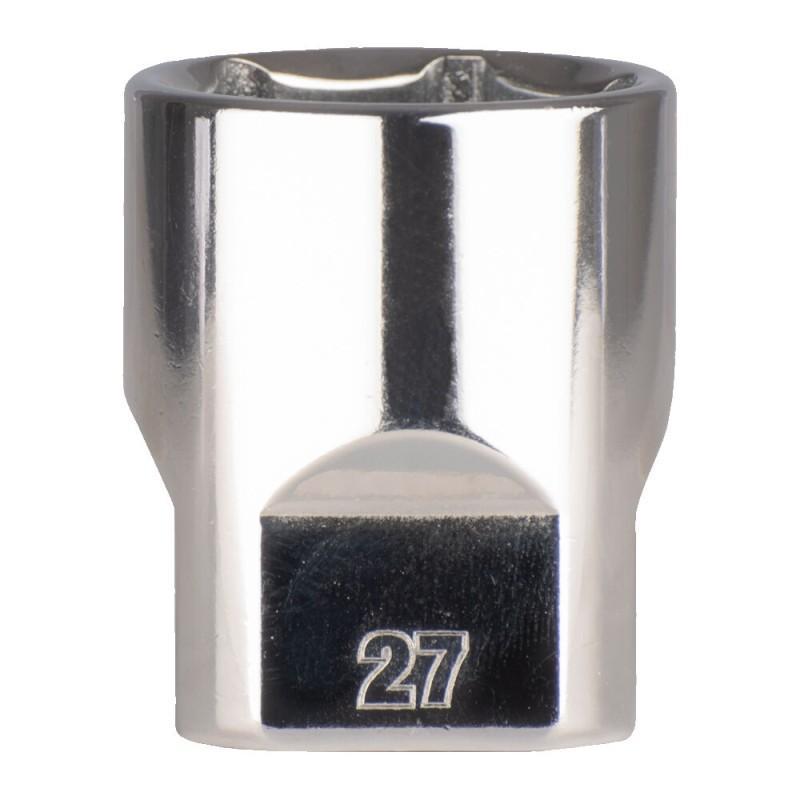 4932480025 - Nasadka 1/2" 6-kątna, krótka, metryczna, 27 mm 4932480025 - Nasadka 1/2" 6-kątna, krótka, metryczna, 27 mm