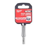 4932479994 - Nasadka 1/4" 6-kątna, długa, metryczna, 4 mm