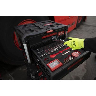 4932480716 - Moduł nasadek i akcesoriów 1/2" do szuflad PACKOUT, 10 - 24 mm (70 szt.), wkładka piankowa
