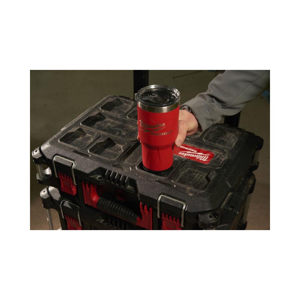 MILWAUKEE Packout thermos cup red 591 ml