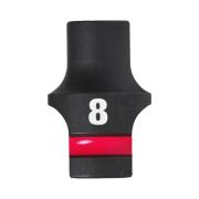 4932480302 - Nasadka udarowa Shockwave 1/2" 6-kątna, krótka, metryczna, 8 mm