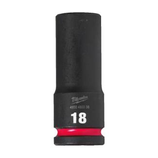 4932480336 - Nasadka udarowa Shockwave 1/2" 6-kątna, długa, metryczna, 18 mm