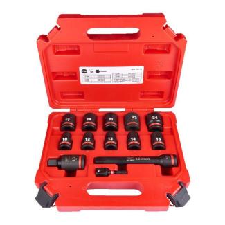 4932480456 - Zestaw nasadek udarowych Shockwave z akcesoriami 1/2", 10 - 24 mm (13 szt.)