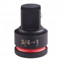4932480406 - Impact socket adapter Shockwave 3/4" - 1" Hex