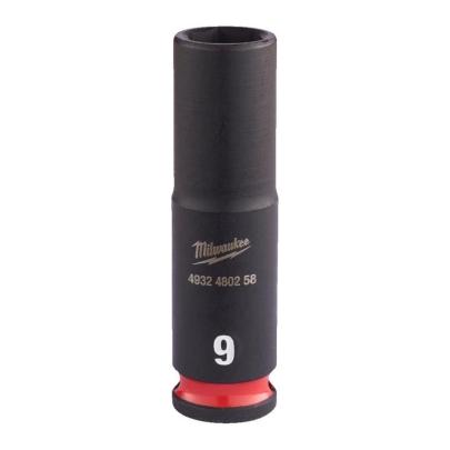 4932480258 - Nasadka udarowa Shockwave 1/4" 6-kątna, długa, metryczna, 9 mm
