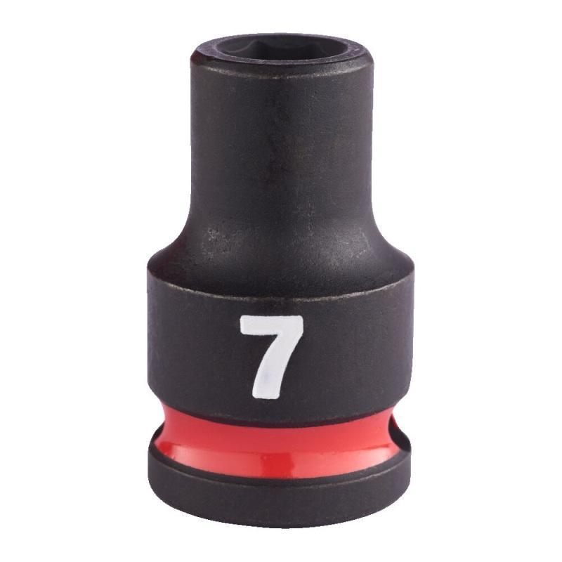 4932480264 - Nasadka udarowa Shockwave 3/8" 6-kątna, krótka, metryczna, 7 mm 4932480264 - Nasadka udarowa Shockwave 3/8" 6-kątna, krótka, metryczna, 7 mm