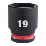 4932480276 - Nasadka udarowa Shockwave 3/8" 6-kątna, krótka, metryczna, 19 mm