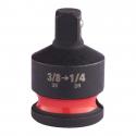 4932480299 - Impact socket adapter Shockwave 3/8" - 1/4" Hex