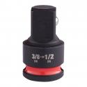 4932480300 - Impact socket adapter Shockwave 3/8" - 1/2" Hex
