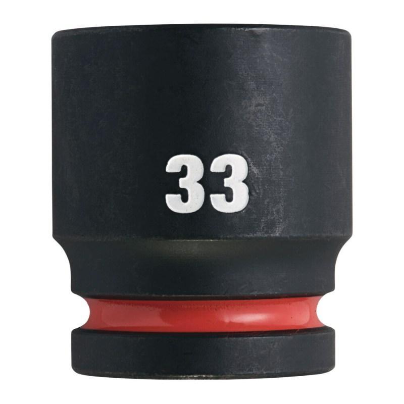 4932480370 - Nasadka udarowa Shockwave 3/4" 6-kątna, krótka, metryczna, 33 mm 4932480370 - Nasadka udarowa Shockwave 3/4" 6-kątna, krótka, metryczna, 33 mm