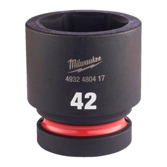 4932480417 - Nasadka udarowa Shockwave 1" 6-kątna, krótka, metryczna, 42 mm