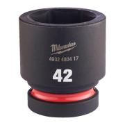 4932480417 - Nasadka udarowa Shockwave 1" 6-kątna, krótka, metryczna, 42 mm