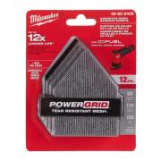 48805405 - Zestaw siatek ściernych do M12 FDSS, 67 x 92 mm, gr. 80, 120, 180, + podkład zabezpieczający (12 szt.)