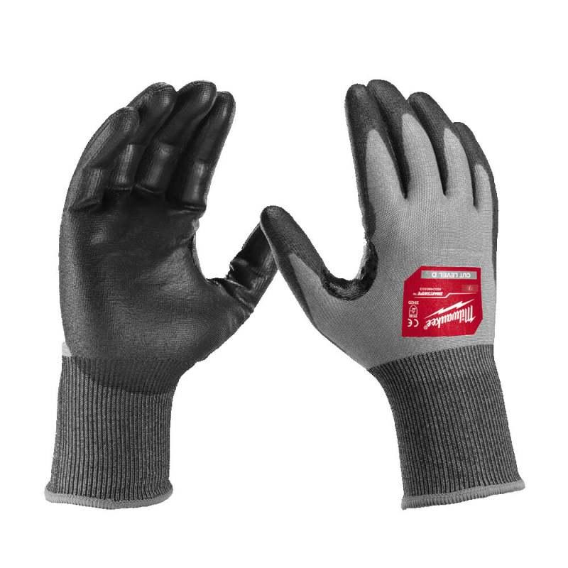 Level 4 cut deals resistant leather gloves