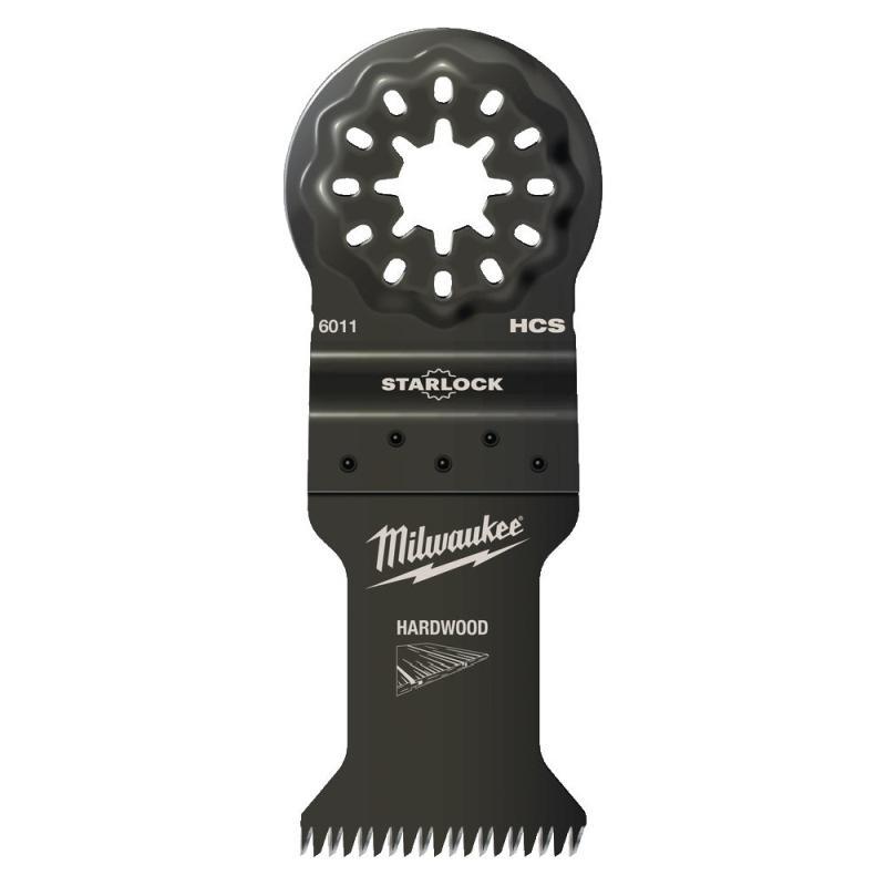 48906511 - Brzeszczot 3-ostrzowy do Multitoola do cięcia wgłębnego drewna, 35 x 42 mm (50 szt.)