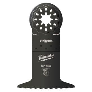48906505 - Brzeszczot do Multitoola do cięcia wgłębnego drewna, 65 x 42 mm (50 szt.)