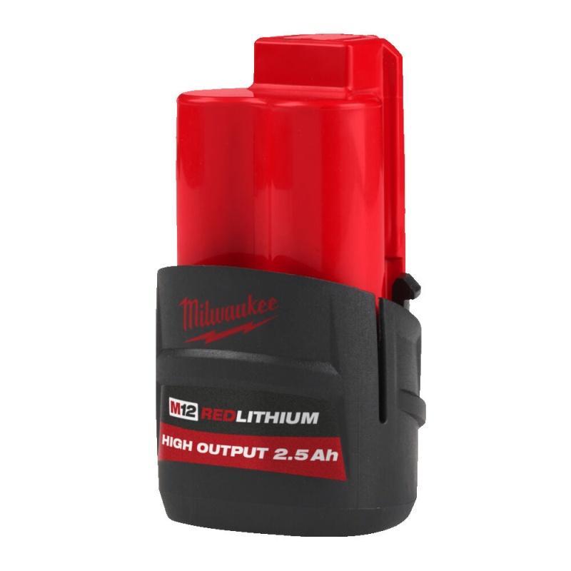 M12 HB2.5 - Akumulator M12™ HIGH OUTPUT™, Li-ion 12 V, 2.5 Ah M12 HB2.5 - Akumulator M12™ HIGH OUTPUT™, Li-ion 12 V, 2.5 Ah