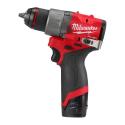 M12 FDD2-202X - Sub compact drill driver 12 V, 2.0 Ah, FUEL™, in case, with 2 batteries and charger, 4933479873