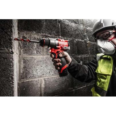 M12 FPD2-202X - Subkompaktowa wiertarko-wkrętarka udarowa 12 V, 2.0 Ah, FUEL™, w walizce, z 2 akumulatorami i ładowarką