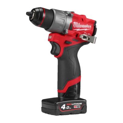 M12 FDD2-402X - Subkompaktowa wiertarko-wkrętarka 12 V, 4.0 Ah, FUEL™, w walizce, z 2 akumulatorami i ładowarką