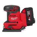 M18 BQSS-502B - Quarter sheet sander 18 V, 5.0 Ah, in a bag, with 2 batteries and charger