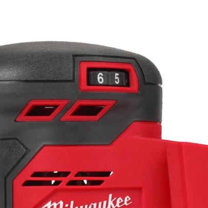 M18 BQSS-502B - Szlifierka oscylacyjna szczotkowa 18 V, 5.0 Ah, w torbie, z 2 akumulatorami i ładowarką