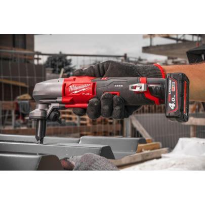 M12 FNB16-402X - Nożyce do blachy 1,6 mm, 12 V, 4.0 Ah, FUEL™, w walizce, z 2 akumulatorami i ładowarką
