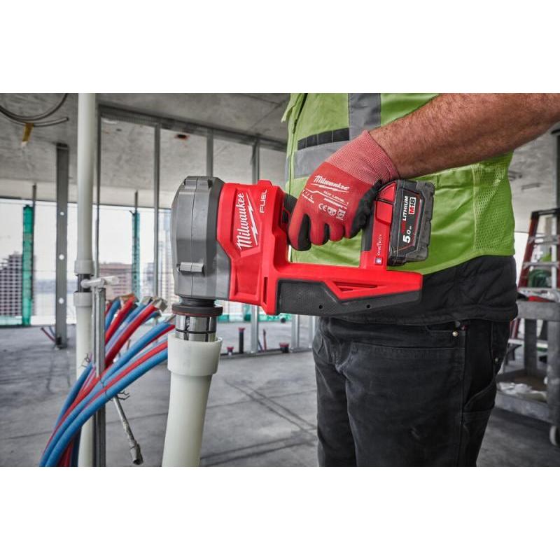 M18 FPXP-H06502C - Subkompaktowe narzędzie do rozszerzania rur UPONOR™ 18V, 5.0Ah, FUEL™ w walizce z 2 akumulatorami i ładowarką