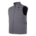M12 HVGREY1-0 (M) - Men's heated vest TOUGHSHELLTM - grey, size M