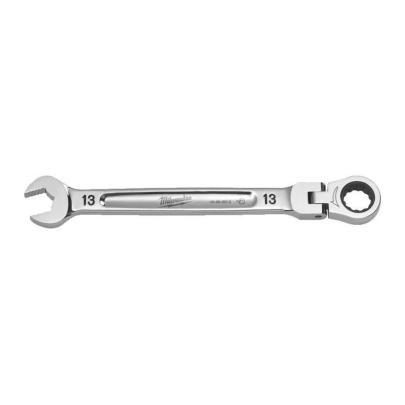 4932480186 - Klucz płasko-oczkowy przegubowy z grzechotką Maxbite, 13 mm