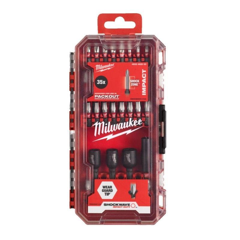4932492003 - Zestaw bitów udarowych Shockwave do śrub Phillips, Pozidriv i Torx, PH1 - PH3, PZ1 - PZ3, TX10 - TX40 (35 szt.) 4932492003 - Zestaw bitów udarowych Shockwave do śrub Phillips, Pozidriv i Torx, PH1 - PH3, PZ1 - PZ3, TX10 - TX40 (35 szt.)